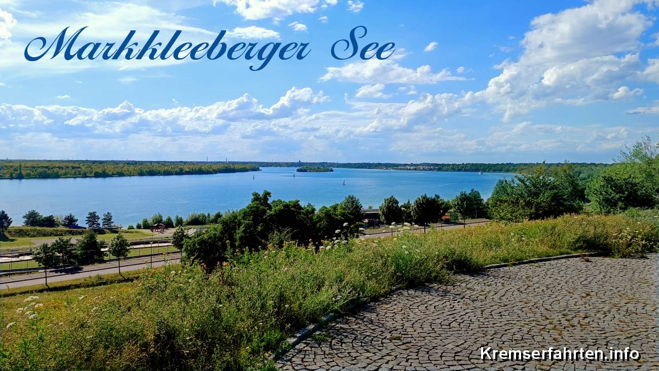Blick ber den Markkleeberg See
