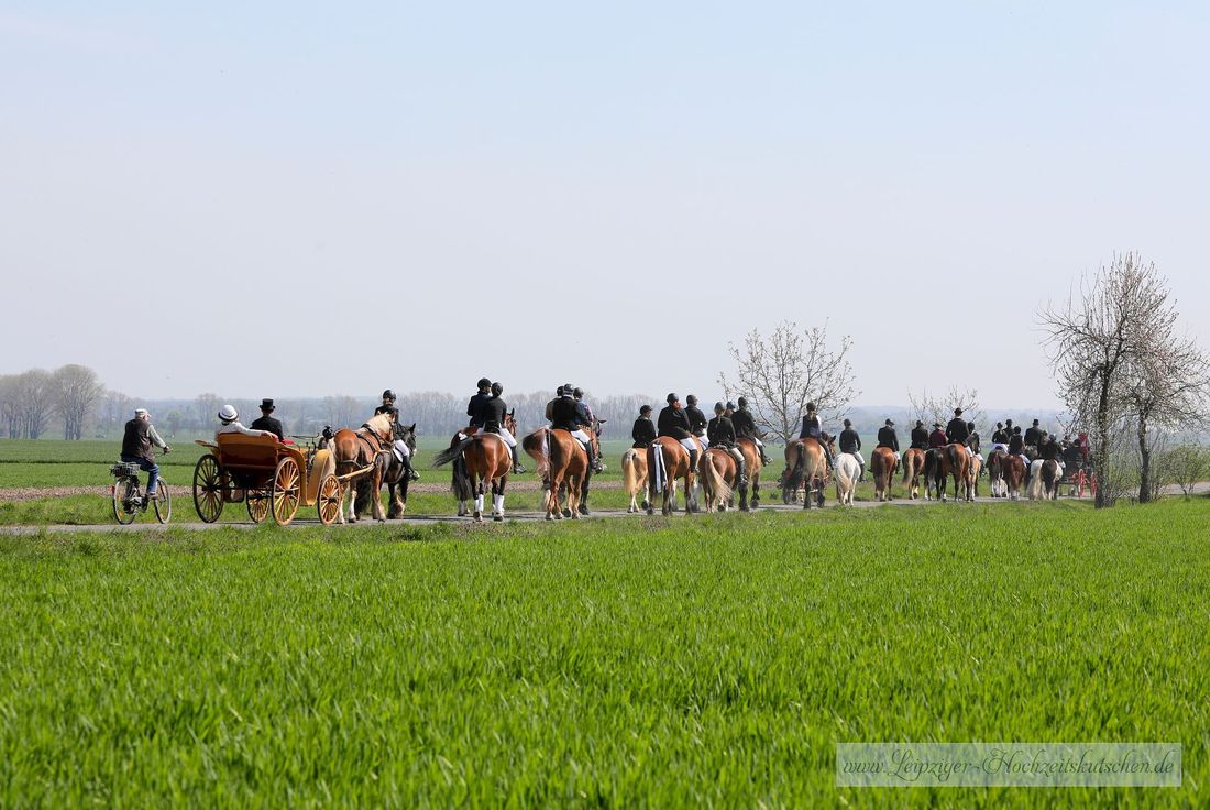 Osterrn Reiten in Beucha Wolfshain  (Sachsen)